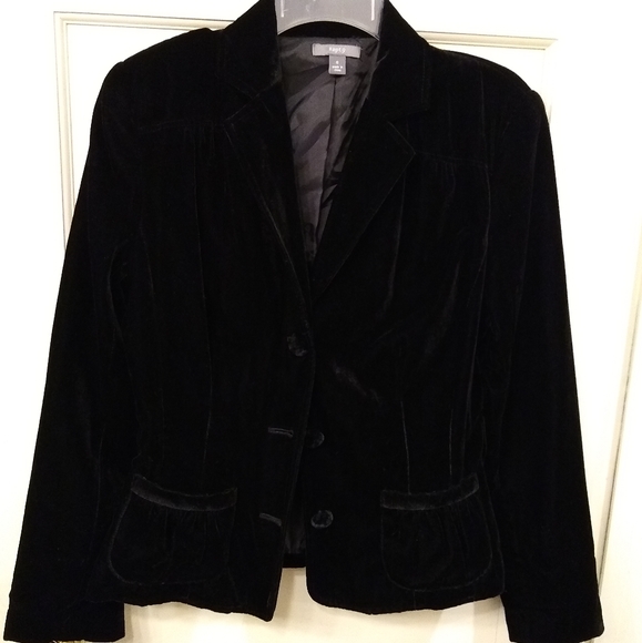 Apt. 9 Jackets & Blazers - Apt. 9 Rayon Velvet Blazer, Size 8